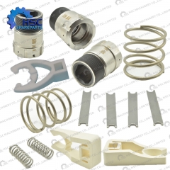 Spare parts for machines and complete production lines in processing, filling and other fields